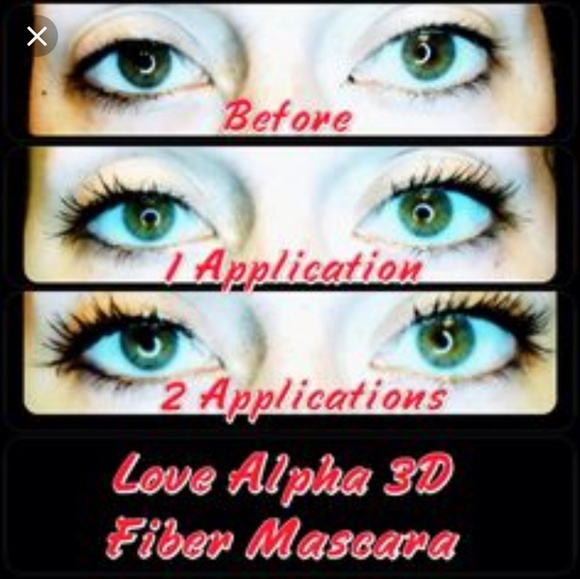 Love Alpha 3D False lash Fiber mascara Set - Picture 4 of 6